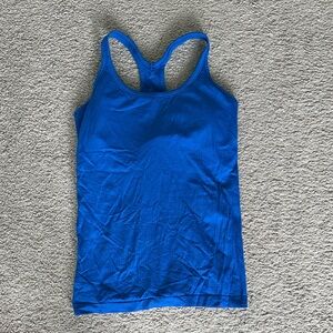 Women's Cobalt Blue Racerback Lululemon Tank Top